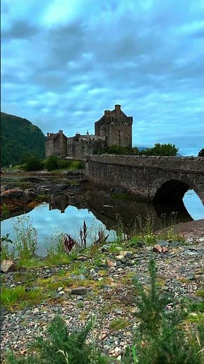 The most picturesque castle in Scotland 🏰✨ #scotland #travel #scotlandtravel
