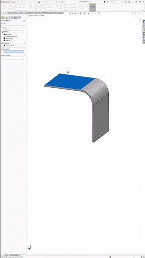 SOLIDWORKS Sheet Metal Tip That Prevents Fractured Bends 👀