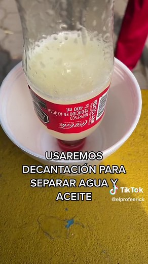 MÉTODOS DE SEPARACIÓN DE MEZCLAS: Decantación y Tamización