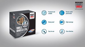 Monsoons are around the corner. Have you protected your home from leakage and dampness? Watch the video to learn more about our latest product WallShield 2K, with Dampcheck Formula. Book an onsite consultation today: https://www.bergerpaints.com/waterproofing-solutions/getintouch #BergerHomeShield #WaterproofingSolutions | Berger Paints India Ltd.
