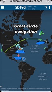 Check out the great circle navigation! That is actually the shortest way from the west coast to London. This was one of our globals flying from Palm Springs to london. 9 hours 20 minutes. Super fast trip. #fly #flying #aviation #pilotlife #aviationlovers #aviationphotography | Tommy Hill
