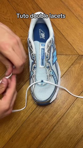 Tuto double lacets pour New Balance 740