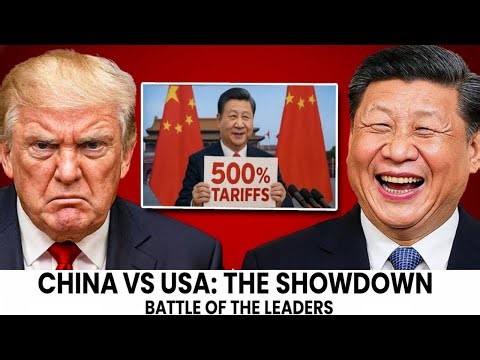 “Trump Shocked as China Slaps 500% Tariffs — U.S. Economy Left Reeling