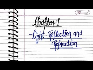 Light✨ reflection and refraction ☺️🍁 | Class 10th physics chapter 1 | Handwritten notes with pdf🪻..
