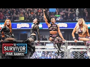 Lynch, Flair, Belair & Shotzi sip tea atop the cage: Survivor Series: WarGames 2023 highlights