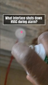 Which component shuts down your HVAC during a fire alarm? #firealarm #hvac #safety