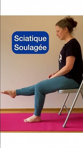 An easy stretch to relieve your sciatica #stretching #sciatica #mobility