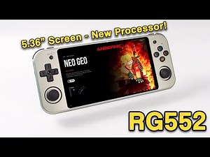 RG552 Linux First Look - Anbernic's Most Powerful Handheld!