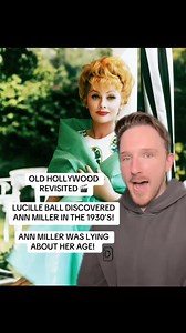 12K reactions · 358 shares | Lucille Ball discovered Ann Miller when she was dancing in San Francisco in the 1930’s! At the time Ann Miller was lying about her age saying she was 18 when in reality, she was 13 years old! #oldhollywood #lucilleball #annmiller | John Joseph | Facebook