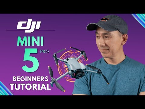 DJI Mini 5 PRO TUTORIAL: How to Setup and How to Fly