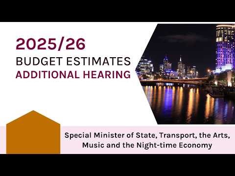 Budget Estimates 2025-2026 - Hon John Graham MP - 6 March 2026