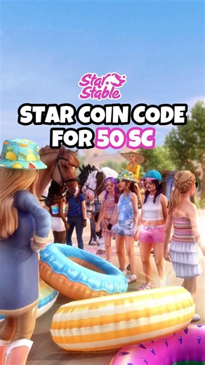 50 Star Coins Summer Daze Code 🌴 Star Stable Online