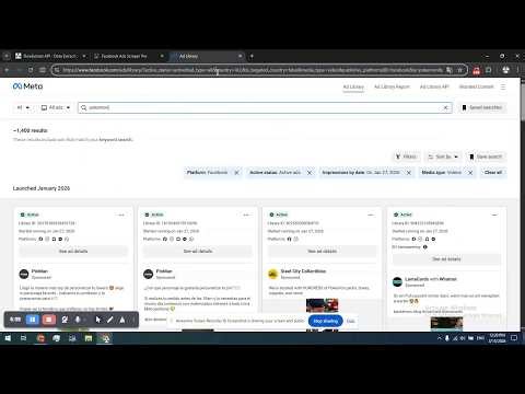 facebook ads scraper