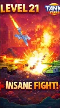 Level 21 of Tank Stars 🤯 | Must Watch | #tankstars #shorts