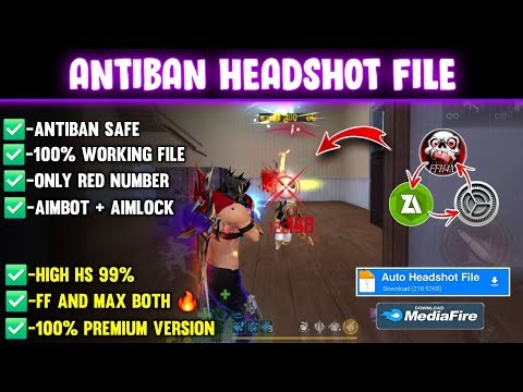 Auto Headshot Config File 🚀🎯 freefire aimbot + aimlock 🎯 | Headshot config file free fire max 🔥