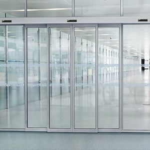 [Hot Item] Telescopic Automatic Sliding Door 3-Panel or Bi-Part 6-Panel Telescoping Automatic Door Automatic Overlap Door