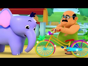 Lalaji Ki Cycle | Kids Hindi Rhymes | लालाजी की साइकिल | Kids Nursery Rhymes