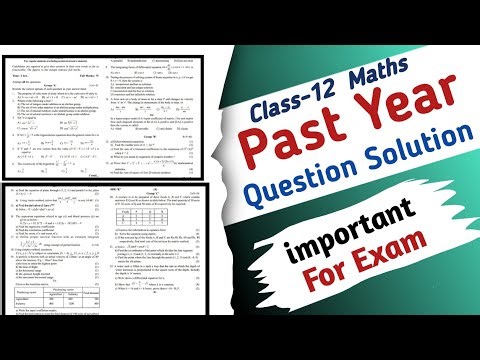 Class 12 Maths NEB Board Exam Past Years Qns Solution ||Class 12 Maths NEB Model Questions Solution