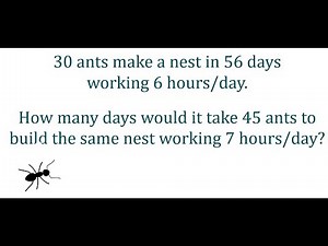 Rate of Work GCSE type Questions and Full Answers - Melissa Maths