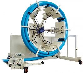 Semiautomatic Coilers for Pipe & Hose | Coil Winding Machine