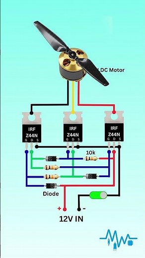 ⚡BLDC Motor Driver Circuit