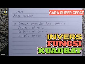 HOW TO INVERSE QUADRATURE FUNCTIONS‼️