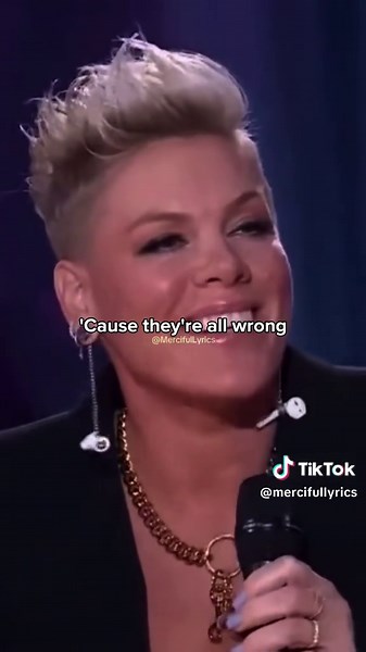 P!nk - Who Knew Lyrics Video