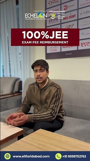 Echelon Delivers on Its Promise – 100% JEE Fee Reimbursement