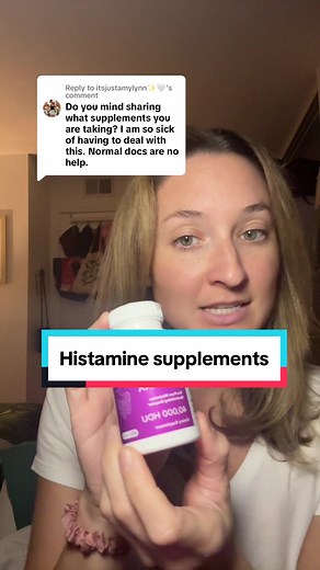 Replying to @itsjustamylynn✨🤍 this is just what works for me, not medical advice🩵 my fullscript is in my bi0 if you want to research more supplements #histamineintolerance #histamine #mcas #mastcellactivationsyndrome #rootcause #supplements