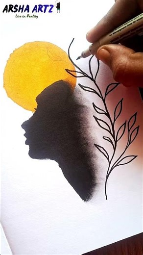 poster colour painting #wallart #art #shortvideo #satisfying