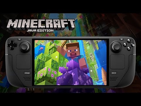 Minecraft Java with Mods Optifine and Shaders on Steam Deck