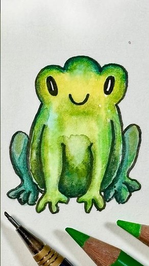 Draw a frog ✍️
