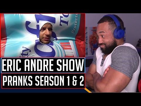 TRY NOT TO LAUGH - Eric Andre pranks Season 1 & 2