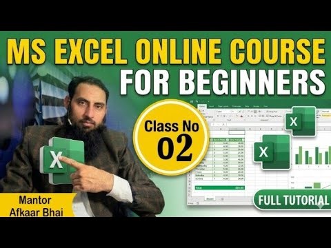 MS Excel Class No 2 || Basic to Advance Computer Free Course || Microsoft Excel Full Tutorial