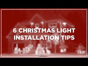 Christmas Light Installation Tips | 1000Bulbs