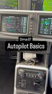 Cirrus Garmin Autopilot Basics #aviation