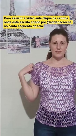 Crochet blouse. The video tutorial is now available!