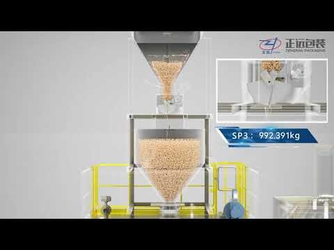 Fully Automated Ton bag packaging machine for ton sized materials