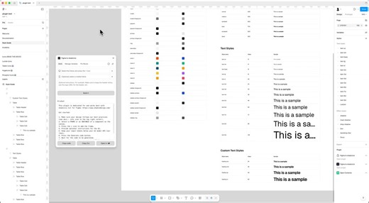 Just pushed a new update to our Figma to shadcn/ui plugin.Just like in @shadcn / create, you can now select the Chart color and Heading font in the Manage Variables / Create module.It allows you to choose a separate color for your charts and a different font for headings.
