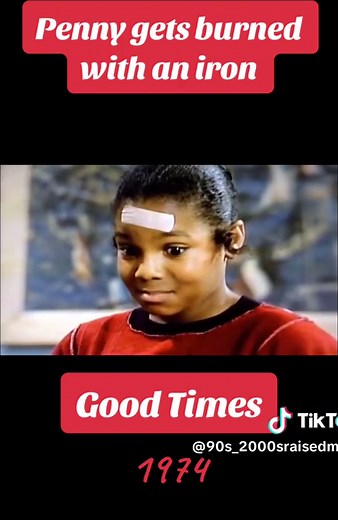 Good Times 1974: Penny gets burned with an iron