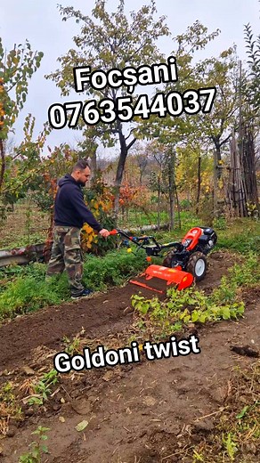Focșani tel 0763544037 Goldoni twist Preț 1500€ Motor honda gx160 Cutie de viteze cu inversor 2 viteze in fata 2 in spate Ghidon reglabil reversibil Se poate monta si cositoare Cupla rapida de prindere Freza reglabilă de 60cm Maneta de siguranță Ecartament roti reglabil O bijuterie pentru spatiile mici și înguste Am si alte modele Transport la cerere | Ionut Timy - AgroTim