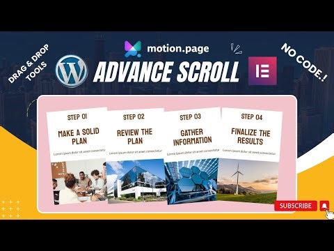 GSAP Scroll Animations in WordPress with Elementor + Motion Page | No Coding