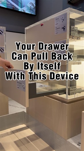 A furniture hardware that turns your drawer functional #furniturehardware