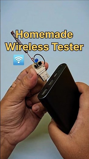Homemade Wireless Tester 😎 Make a Non Contact Tester with Transistor BC547 #diy #shorts #ytshorts