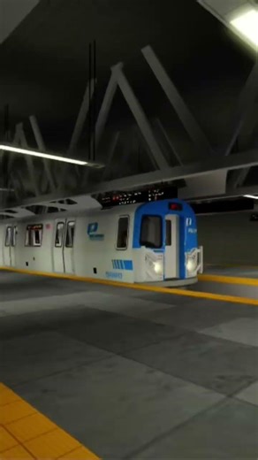 Path train at Newark penn station