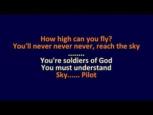 Eric Burdon & The Animals - Sky Pilot - Karaoke Instrumental Lyrics - ObsKure