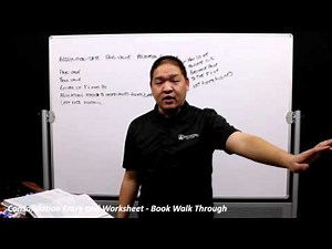 Advanced Accounting - Chapter 2 - Part 5 - Consolidation Entry Worksheet - Book Walk Through