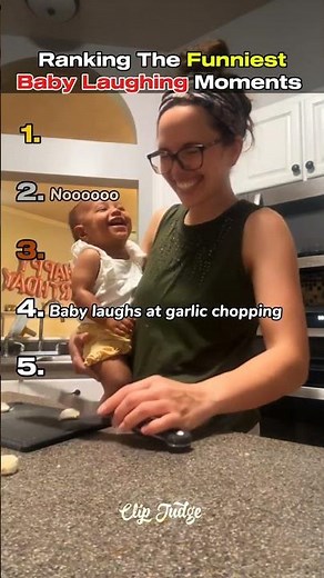Ranking FUNNIEST BABY LAUGHING MOMENTS