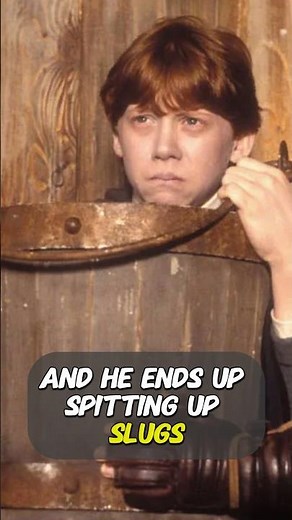 Ron Weasley LOVED the Slugs Scene #harrypotter #magic #dracomalfoy