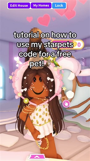 Free pet promocode "YURITEAS"🩷 #adoptmepets #adoptmegiveaway #adoptmefreepets #adoptmeupdate